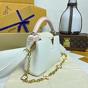 Colestore Louis Vuitton Capucines Mini Ivory / Rose Ballerine 21x14x8cm - 4