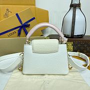 Colestore Louis Vuitton Capucines Mini Ivory / Rose Ballerine 21x14x8cm - 2