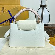 Colestore Louis Vuitton Capucines BB Ivory / Rose Ballerine 27x18x9cm - 5