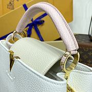 Colestore Louis Vuitton Capucines BB Ivory / Rose Ballerine 27x18x9cm - 4