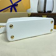 Colestore Louis Vuitton Capucines BB Ivory / Rose Ballerine 27x18x9cm - 3