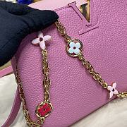 Colestore Louis Vuitton Capucines BB Rose Bubble / Magnolia 27x18x9cm - 2