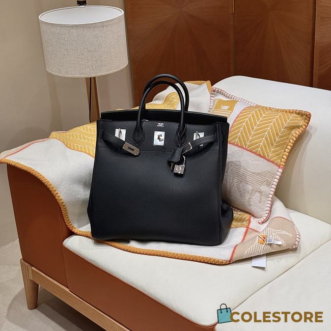 Colestore Hermes Birkin Hac 89 Noir Togo 40x30x21cm  - 1