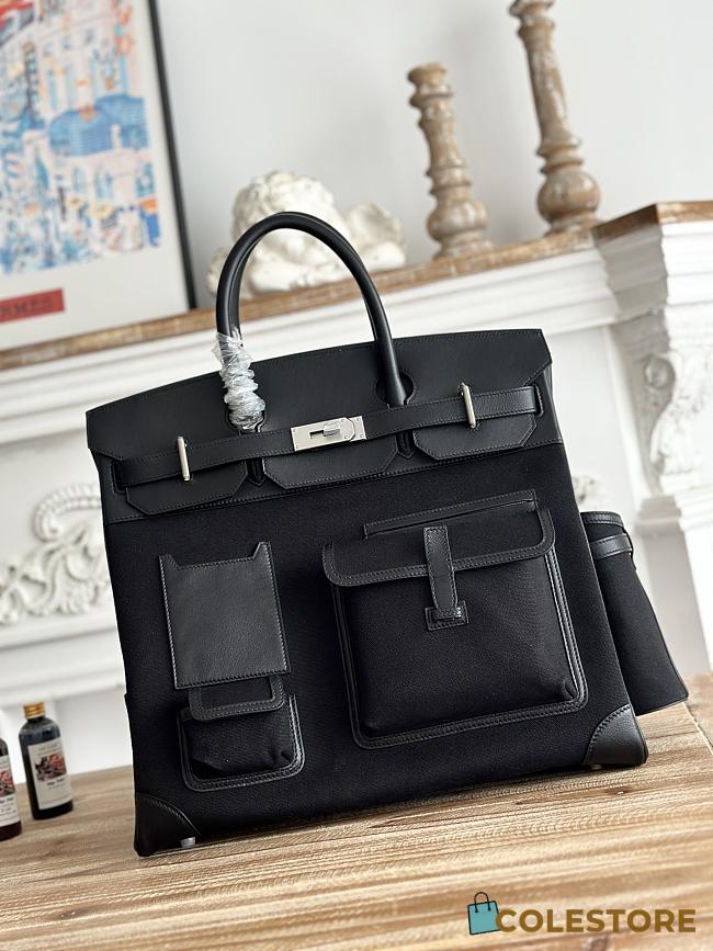 Colestore Hermes Birkin Cargo Swift 40 Black - 1