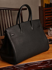 Colestore Hermes Birkin 40 in Classic black Togo leather  - 6