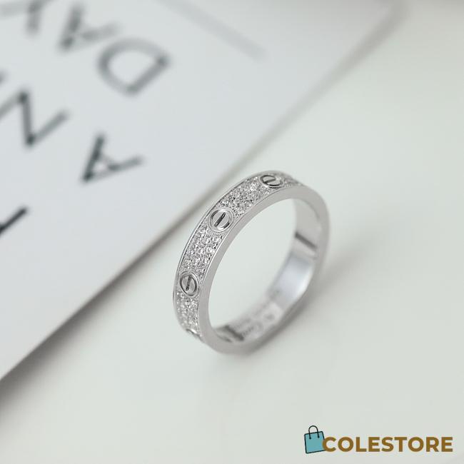 Colestore Cartier Love Ring Silver - 1