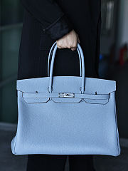 Colestore Hermes Birkin Size 40 Togo Leather Azur  - 1
