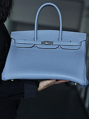 Colestore Hermes Birkin Size 40 Togo Leather Azur  - 2