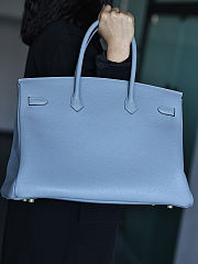Colestore Hermes Birkin Size 40 Togo Leather Azur  - 5