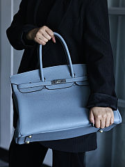 Colestore Hermes Birkin Size 40 Togo Leather Azur  - 4