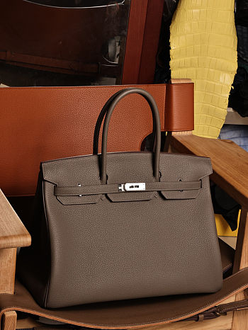 Colestore Hermes Birkin Size 40 Togo Leather Brown