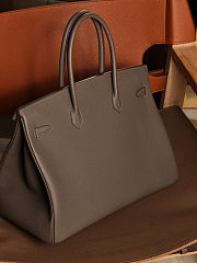 Colestore Hermes Birkin Size 40 Togo Leather Brown - 4