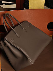 Colestore Hermes Birkin Size 40 Togo Leather Brown - 5