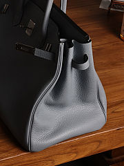 Colestore Hermes Birkin Size 40 Togo Leather Gray - 5