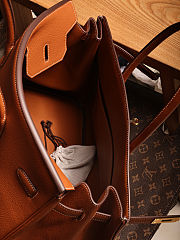 Colestore Hermes Birkin Size 40 Togo Leather Caramel - 2