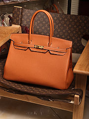 Colestore Hermes Birkin Size 40 Togo Leather Caramel - 6