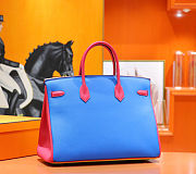 Colestore Hermes Birkin Size 40 Togo Leather Custom Multicolor - 6