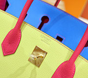 Colestore Hermes Birkin Size 40 Togo Leather Custom Multicolor - 4