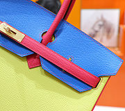 Colestore Hermes Birkin Size 40 Togo Leather Custom Multicolor - 2