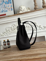 Colestore Hermes Herbag Zip 31 bag Turned Inside Out Black - 5