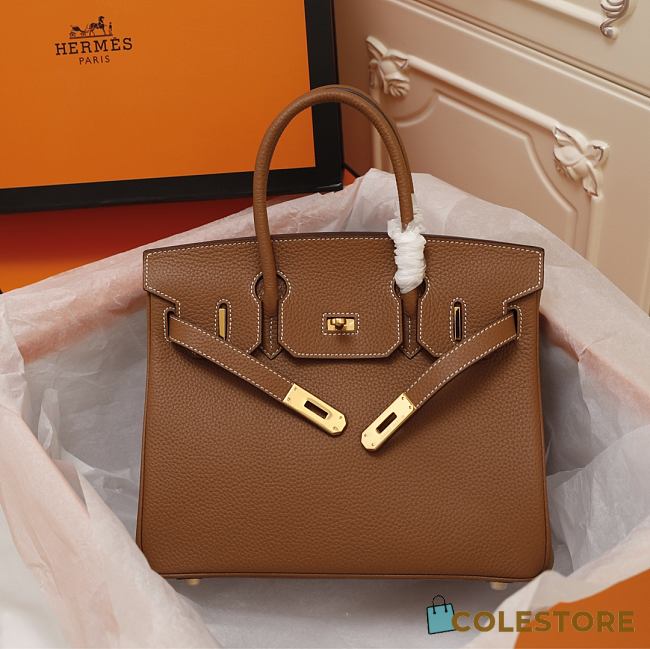 Colestore Hermes Birkin Brown Togo 35CM - 1