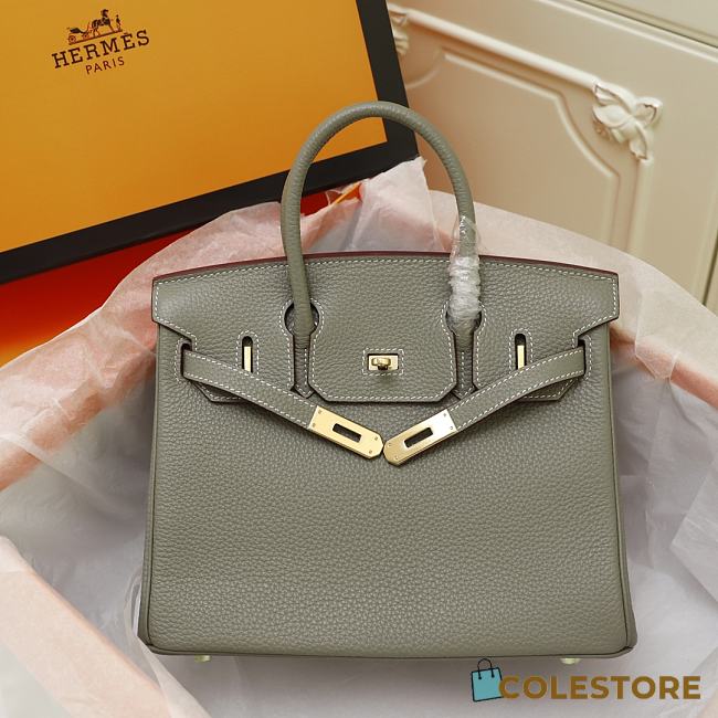 Colestore Hermes Birkin Vert Amande Togo 35CM - 1