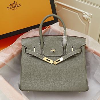 Colestore Hermes Birkin Vert Amande Togo 35CM
