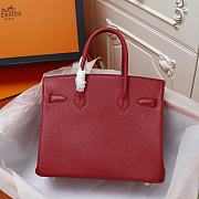 Colestore Hermes Birkin Red Togo 35CM - 4