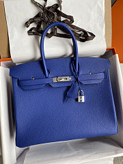 Colestore Hermes Birkin Blu Royal Togo 35CM - 1