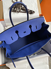 Colestore Hermes Birkin Blu Royal Togo 35CM - 5