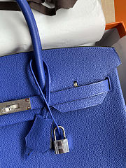 Colestore Hermes Birkin Blu Royal Togo 35CM - 3