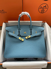 Colestore Hermes Birkin Blue Jean Togo 35CM - 1