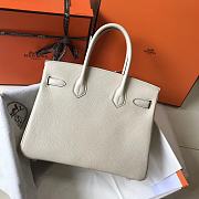 Colestore Hermes Birkin Creamy White Togo 35CM - 6