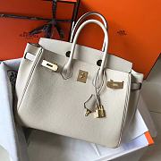 Colestore Hermes Birkin Creamy White Togo 35CM - 4