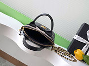 Colestore Chanel Clutch with Chain - Suede calfskin, shiny lambskin & gold-tone Gray 18x17x6cm - 4