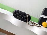 Colestore Chanel Clutch with Chain - Suede calfskin, shiny lambskin & gold-tone Beige 18x17x6cm - 6