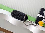 Colestore Chanel Clutch with Chain - Grained Calfskin & gold-tone Black 18x17x6cm - 6