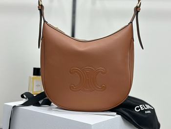 Colestore Celine Heloïse Bag In Supple Grained Calfskin Caramel  30x28.5x8cm