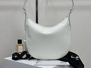 Colestore Celine Heloïse Bag In Supple Grained Calfskin White 30x28.5x8cm - 3
