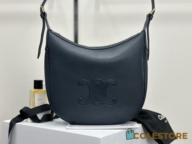 Colestore Celine Heloïse Bag In Supple Grained Calfskin Black 30x28.5x8cm - 1