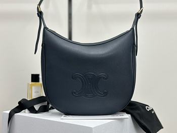 Colestore Celine Heloïse Bag In Supple Grained Calfskin Black 30x28.5x8cm