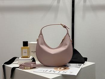Colestore Celine Teen Celine Lulu In Grained calfskin - Bleached Pink 21x24x5cm