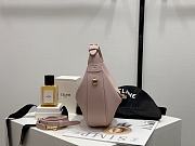 Colestore Celine Teen Celine Lulu In Grained calfskin - Bleached Pink 21x24x5cm - 5