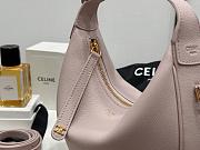 Colestore Celine Teen Celine Lulu In Grained calfskin - Bleached Pink 21x24x5cm - 4