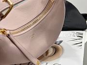 Colestore Celine Teen Celine Lulu In Grained calfskin - Bleached Pink 21x24x5cm - 2