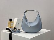 Colestore Celine Teen Celine Lulu In Grained calfskin - Bleached Blue 21x24x5cm - 1