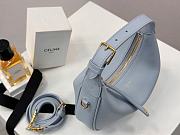Colestore Celine Teen Celine Lulu In Grained calfskin - Bleached Blue 21x24x5cm - 2