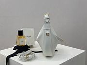 Colestore Celine Teen Celine Lulu In Grained calfskin - White 21x24x5cm - 4