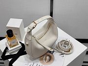 Colestore Celine Teen Celine Lulu In Grained calfskin - Cream 21x24x5cm - 2