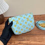 Colestore Louis Vuitton Mini Bumbag Blue 18x7x12cm - 2
